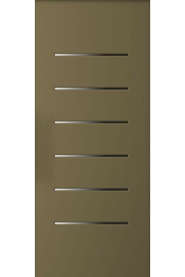 Panneau en aluminium sur mesure pour usage extérieur modèle 4570 épaisseur 6/7 mm avec inserts en aluminium