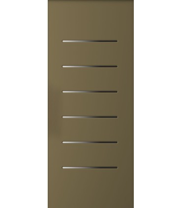 Pannello in Alluminio su misura per uso esterno modello 4570 spessore 6/7 mm con inserti in alluminio