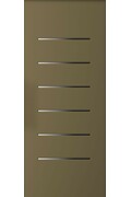 Panel de aluminio a medida para exteriores modelo 4570 espesor 6/7 mm con inserciones de aluminio