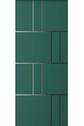 Panel de aluminio a medida para exterior modelo 4390 espesor 6/7 mm con insertos de aluminio