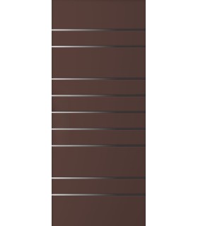 Pannello in Alluminio su misura per uso esterno modello 4520 spessore 6/7 mm con inserti in alluminio