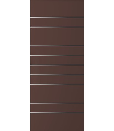 Pannello in Alluminio su misura per uso esterno modello 4520 spessore 6/7 mm con inserti in alluminio