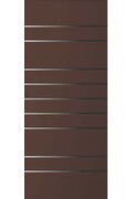 Panel de aluminio a medida para exteriores modelo 4520 grosor 6/7 mm con inserciones de aluminio