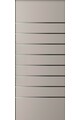 Panel de aluminio a medida para exteriores modelo 4530 espesor 6/7 mm con inserciones de aluminio