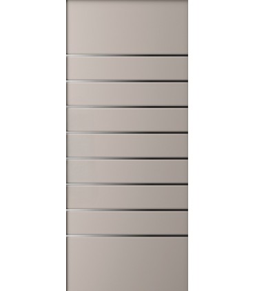 Pannello in Alluminio su misura per uso esterno modello 4530 spessore 6/7 mm con inserti in alluminio