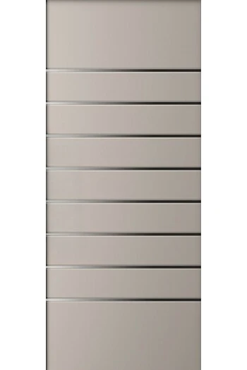 Pannello in Alluminio su misura per uso esterno modello 4530 spessore 6/7 mm con inserti in alluminio