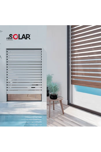 NEWSOLAR® BICOLOR la persiana enrollable bicolor más configurable