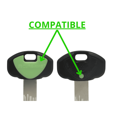 Key caps incorporated for Disec of various colors and compatible with various key models