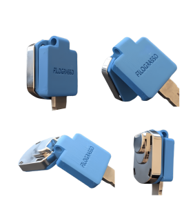 Cappucci chiave inglobati per Disec di vari colori e compatibili con vari modelli di chiave