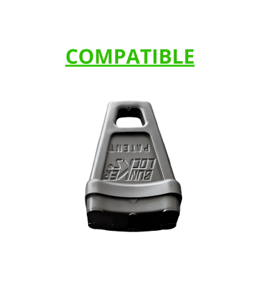 Cappucci chiave inglobati per CIPIERRE BUNKER LOCKS di vari colori e compatibili con vari modelli di chiave