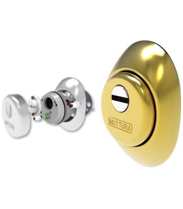 Defender Mottura DF111-I para puerta blindada con cilindro europeo distancia entre ejes 38 mm para Cisa Mottura Securemme