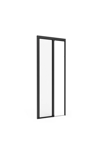 FREE SILENT Seitliches Moskitonetz mit Kette und 4mm Schiene geeignet für Türen und Fenster