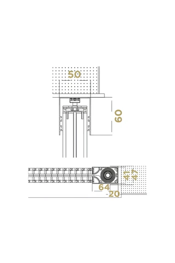 copy of FREE SILENT Seitliches Moskitonetz mit Kette und 4mm Schiene geeignet für Türen und Fenster