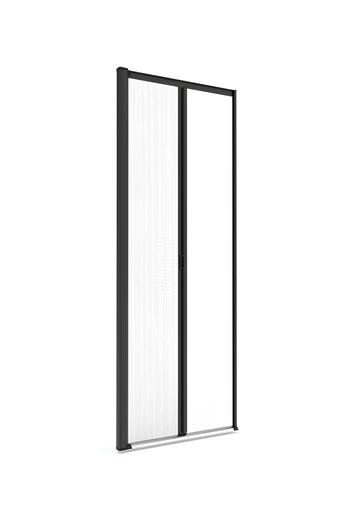 PRIME L Mosquitera lateral con muelle y barra antiflexión para puerta peatonal
