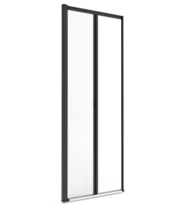 PRIME L Moustiquaire latérale à ressorts avec barre anti-flexion pour porte de garage.