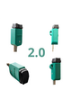 Key caps incorporated for CIPIERRE BUNKER LOCKS of various colors and compatible with various key models