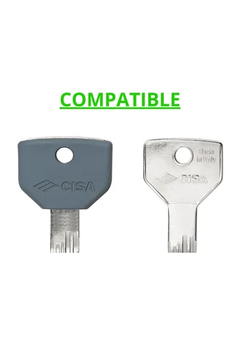 Key caps incorporated for CIPIERRE BUNKER LOCKS of various colors and compatible with various key models