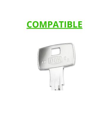 Embouts pour serrures CIPIERRE BUNKER LOCKS en différentes couleurs et compatibles avec différents modèles de clés