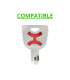 Cappucci chiave inglobati per Securemme MEC-DEF di vari colori e compatibili con vari modelli di chiave