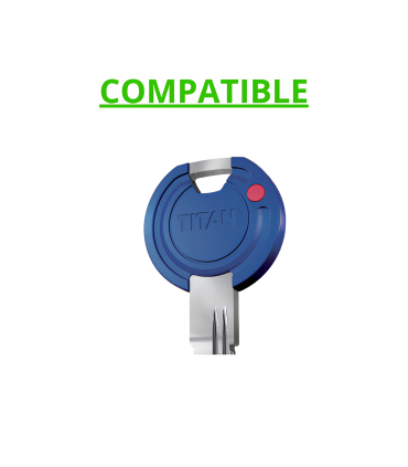 Cappucci chiave inglobati per Securemme MEC-DEF di vari colori e compatibili con vari modelli di chiave