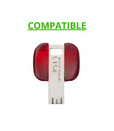 Capuchons fermés pour Securemme MEC-DEF en différentes couleurs et compatibles avec différents modèles de clés