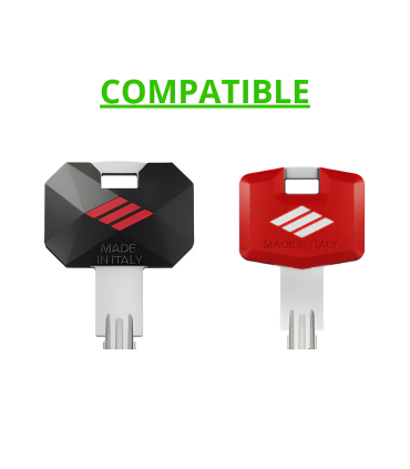 Embedded keycaps for Securemme MEC-DEF in various colors and compatible with various key models