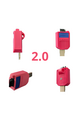 Embedded keycaps for Securemme MEC-DEF in various colors and compatible with various key models