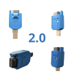 Key caps incorporated for MOTTURA DF of various colors and compatible with various key models