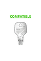Key caps incorporated for MOTTURA DF of various colors and compatible with various key models