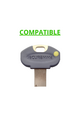Key caps incorporated for MOTTURA DF of various colors and compatible with various key models