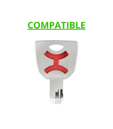 Key caps incorporated for Disec of various colors and compatible with various key models