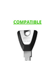 Key caps incorporated for Disec of various colors and compatible with various key models