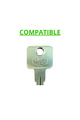 Key caps incorporated for Disec of various colors and compatible with various key models