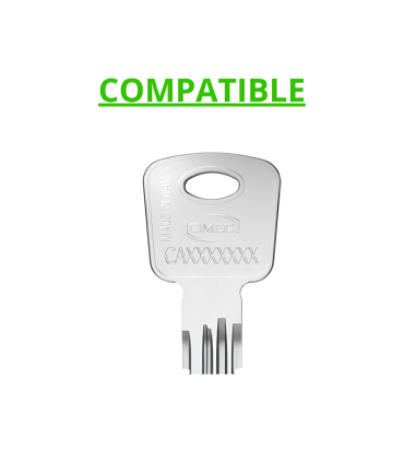 Key caps incorporated for Disec of various colors and compatible with various key models