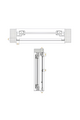 R1/C1 Moustiquaire verticale rétractable à ressort pour fenêtre
