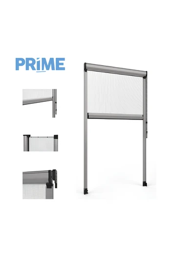 PRIME V Catenella Zanzariera anti-flessione a catenella verticale avvolgibile per finestra